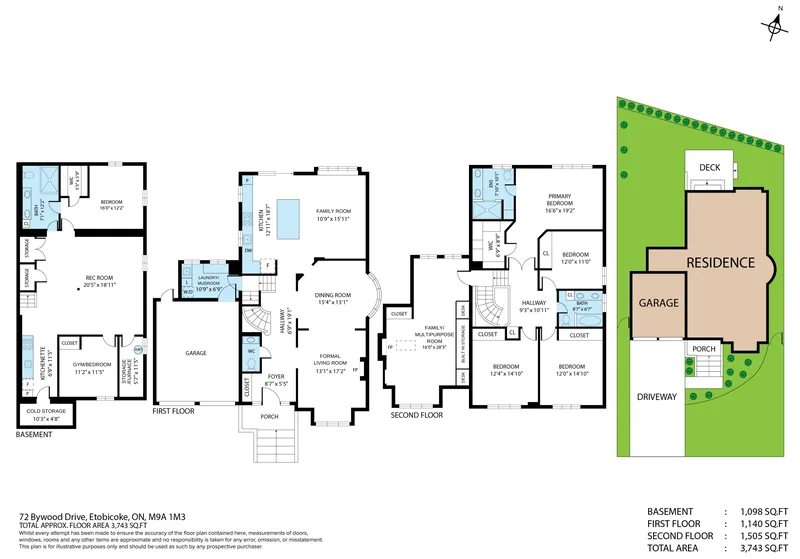 Property floor plan